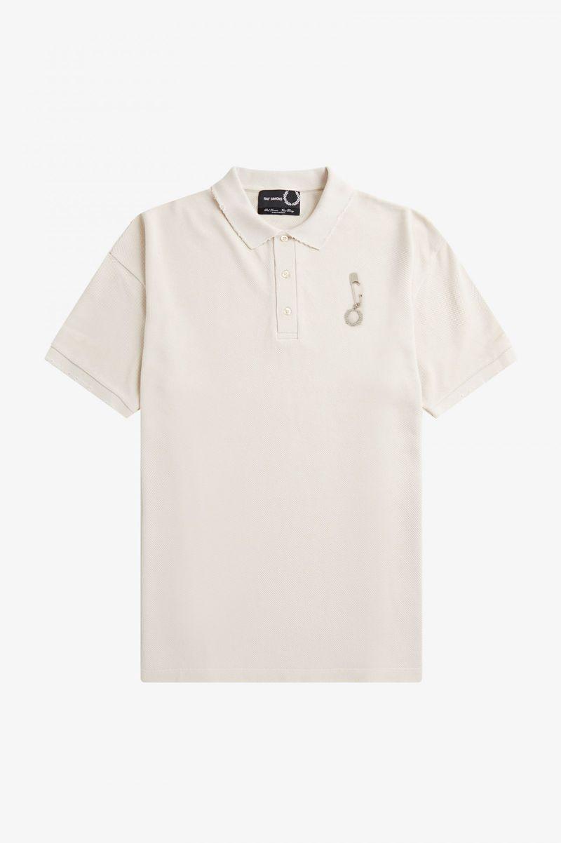 White Fred Perry SM1945 Men's Polo Shirts | PH 1478ZUTG